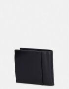 CALVIN KLEIN портфейл мъжки от кожа черен LV04D1163G