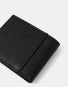 CALVIN KLEIN портфейл мъжки от кожа черен LV04D1167G