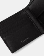 CALVIN KLEIN портфейл мъжки от кожа черен LV04D1167G