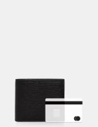 CALVIN KLEIN портфейл мъжки от кожа черен LV04D1167G
