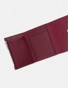 CALVIN KLEIN портфейл RFID дамски от кожа бордо LV04F1128G