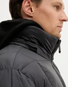 CALVIN KLEIN Пухено яке в черно зимен модел LV04RD508G