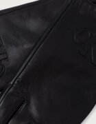 CALVIN KLEIN ръкавици дамски от кожа черни LV04F8123G
