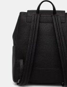 CALVIN KLEIN раница дамска от имитация на кожа черна LV04F3553G