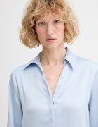 CALVIN KLEIN риза дамска синя с изчистена шарка LV044F129G