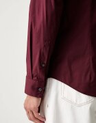 CALVIN KLEIN риза мъжка от памук с еластан бордо LV019EU189