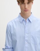 CALVIN KLEIN риза мъжка от памук синя LV04LG127G