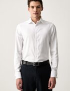 CALVIN KLEIN риза тип Оксфорд мъжка от памук бяла LV019EU062