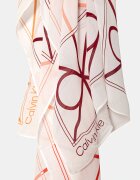 CALVIN KLEIN шал дамски с модал бял LV04F8084G