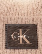 CALVIN KLEIN шапка beanie дамска с вълна бежова LV04F8102G