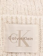 CALVIN KLEIN шапка beanie дамска с вълна бежова LV04F8104G