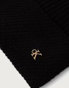 CALVIN KLEIN шапка дамска от вълнена материя черна LV04F8118G