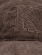 CALVIN KLEIN шапка с козирка мъжка от джинсова материя кафява LV04D5127G
