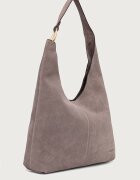 CALVIN KLEIN шопинг чанта дамска от велур виолетова LV04F3690G