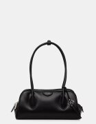 CALVIN KLEIN структурирана чанта дамска от имитация на кожа черна LV04F3369G