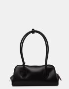 CALVIN KLEIN структурирана чанта дамска от имитация на кожа черна LV04F3369G