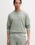 CALVIN KLEIN суичър мъжки памучен зелен LV04LF230G