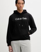 CALVIN KLEIN суичър с качулка мъжки памучен черен LV04LF241G