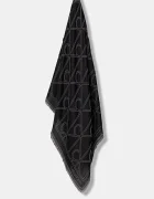 CALVIN KLEIN Тънък шал мъжки в сиво с десен LV04D8062G