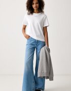 CALVIN KLEIN тениска дамска от памук бяла LV147C857G