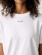 CALVIN KLEIN тениска дамска от памук бяла LV147C857G