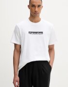 CALVIN KLEIN тениска мъжка от памук бяла LV04LF812G