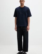 CALVIN KLEIN тениска мъжка от памук тъмносиня LV14RF817G