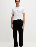 CALVIN KLEIN тениска мъжка памучна бяла LV04RF853G