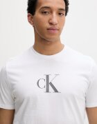 CALVIN KLEIN тениска мъжка памучна бяла LV04RF853G