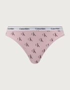 Calvin Klein Underwear бикини дамски от памук с еластан 5 броя розови 000QD5208E