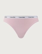 Calvin Klein Underwear бикини дамски от памук с еластан 5 броя розови 000QD5208E