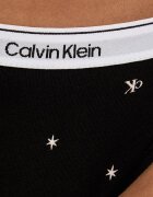 Calvin Klein Underwear бикини дамски от памук с еластан черни 000QD5044E