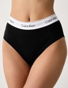 Calvin Klein Underwear бикини дамски с памук черни LV00QF8991