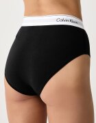 Calvin Klein Underwear бикини дамски с памук черни LV00QF8991