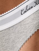 Calvin Klein Underwear бикини дамски с памук сиви LV00QF9073