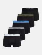 Calvin Klein Underwear боксерки мъжки 5 броя черни LV00NB4412