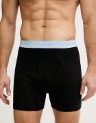 Calvin Klein Underwear боксерки мъжки от памук 5 броя черни LV00NB1429