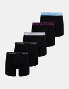 Calvin Klein Underwear боксерки мъжки от памук 5 броя виолетови LV00NB1429