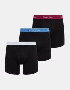 Calvin Klein Underwear боксерки мъжки с памук 3 броя черни LV00NB4394