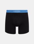 Calvin Klein Underwear боксерки мъжки с памук 3 броя черни LV00NB4394