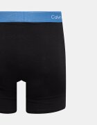 Calvin Klein Underwear боксерки мъжки с памук 3 броя черни LV00NB4394