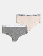 Calvin Klein Underwear Детски бикини (2 чифта) в сиво G80G800727