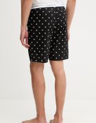 Calvin Klein Underwear късо долнище на пижама мъжко от памук черно LV00NM2832