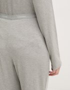 Calvin Klein Underwear пижама от две части дамска от модал сива LV00QS7659