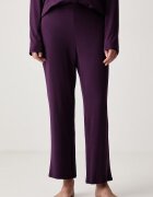 Calvin Klein Underwear пижама от две части дамска с модал виолетова LV00QS7659