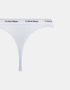 Calvin Klein Underwear прашки дамски от памук с еластан 3 броя сини LV00QD5209