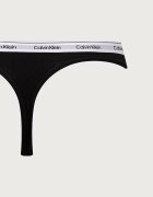 Calvin Klein Underwear прашки дамски от памук с еластан 3 броя сиви LV00QD5209