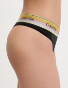 Calvin Klein Underwear прашки дамски с памук черни LV00QF8875