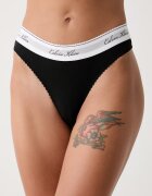 Calvin Klein Underwear прашки дамски с памук черни LV00QF9075