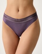 Calvin Klein Underwear прашки дамски с памук виолетови LV00QF8826